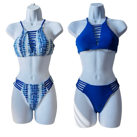 NWOT Reversible 2 pc Bikini Size S By Tinibikini - Picture 1 of 8